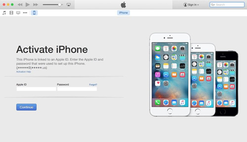 activate iphone using itunes when it says unable to activate