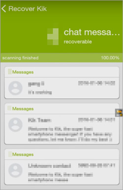 recover kik messages on android