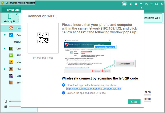 safe free app to download text messages from android phone