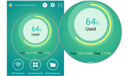 clean junk files from Android phone using android storage manager