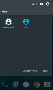 manage whatsapp account on android