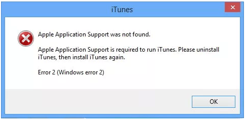 fix itunes installation error 2