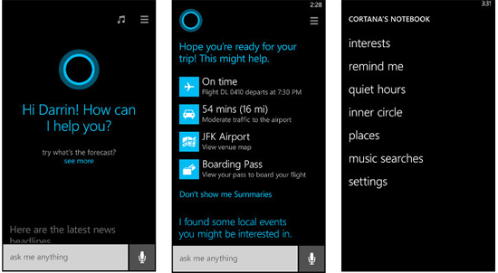 microsoft cortana