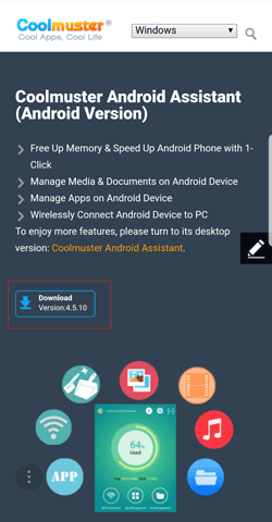 download android assistant android version on official website
