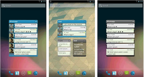 whatsapp widget app