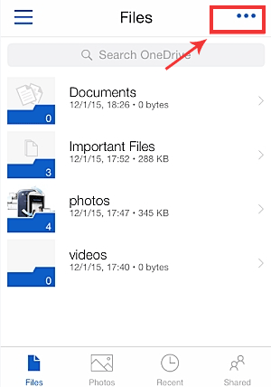 backup files to onedrive