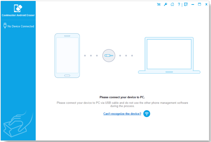 install coolmuster android eraser on your computer