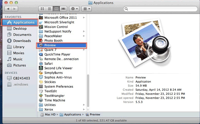 copy files from iphone to pc without itunes using preview on mac