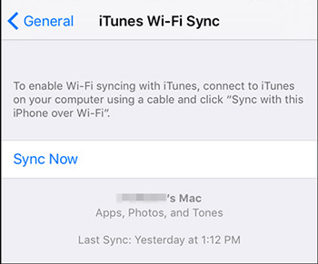 sync iphone and ipad with itunes wifi sync