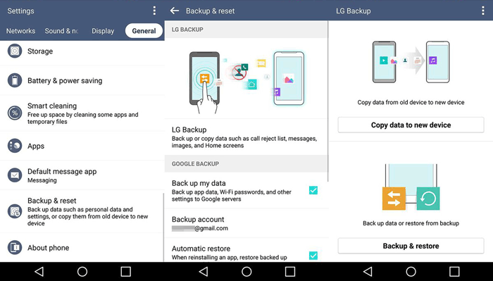 phone transfer app - lg backup