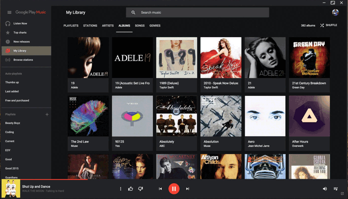 how to load music onto android using google play