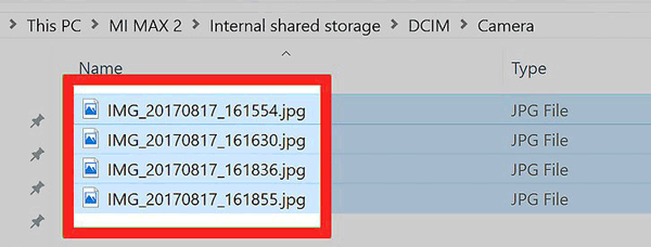 transfer photos from android to pc with google photos
