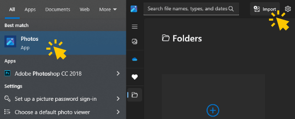 choose photos app on windows