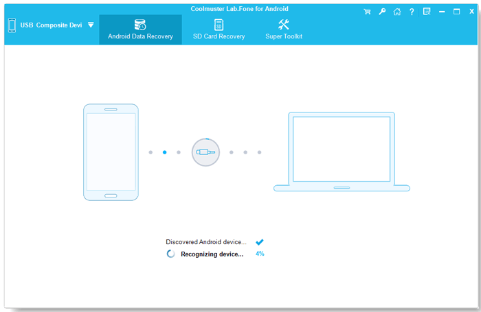 use a usb cable to link android device to computer