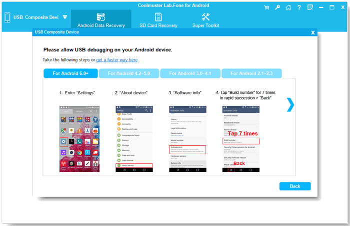connect lg for data recovery