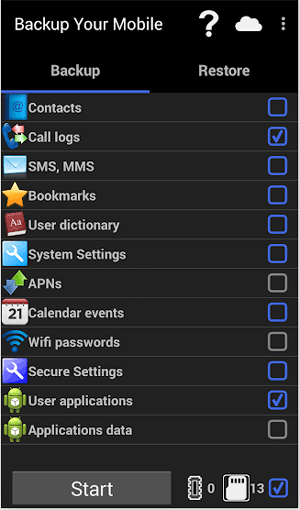 titanium backup alternative - backup your mobile