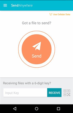 how to send large videos on android with send anywhere