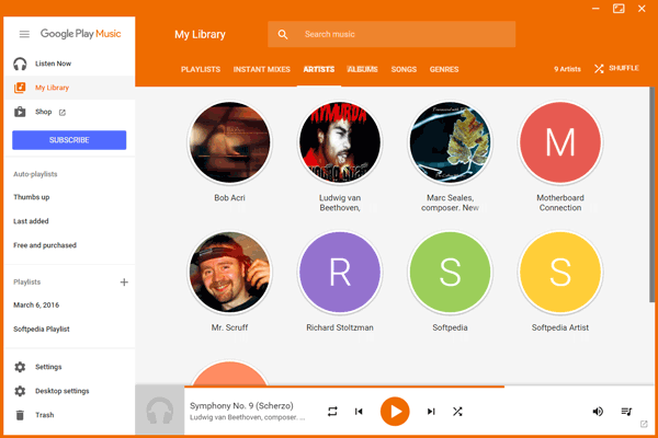 how to transfer music from android to android with google play music