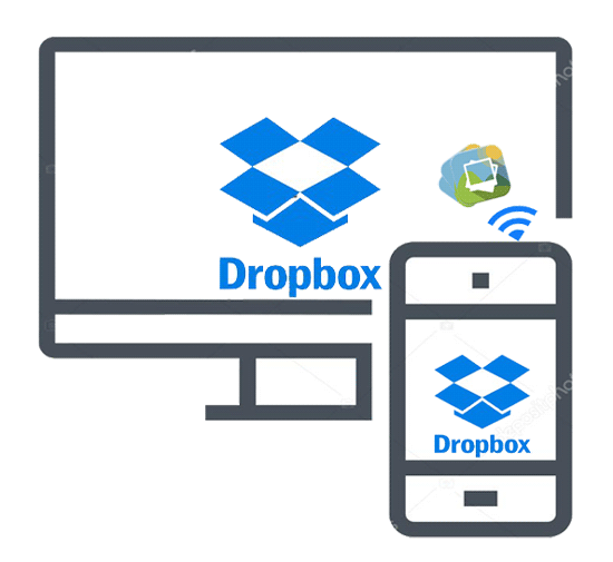 transfer photos from samsung to pc with dropbox