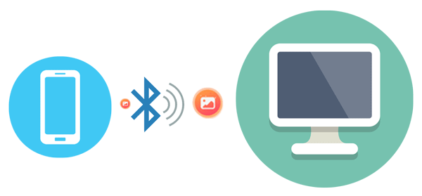 transfer photos from samsung to pc with bluetooth