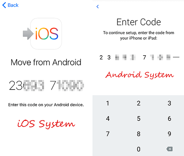 transfer android to iphone with move to ios