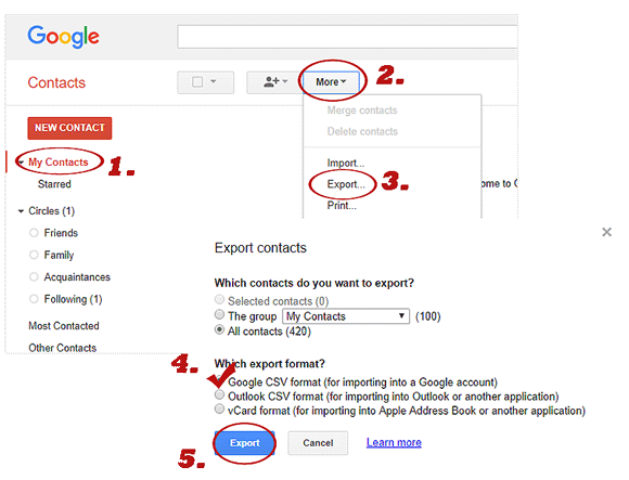 retrieve contacts from sim card with gmail account