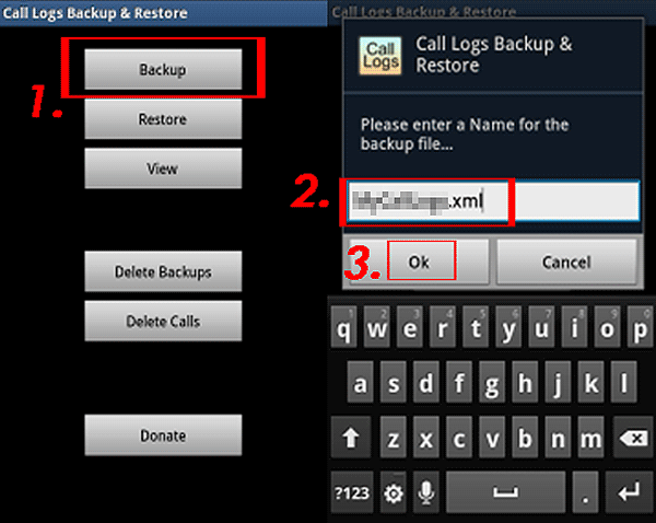 how to back up call log on android with backup tool