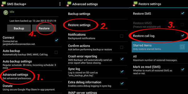 how to restore call log on android with third party tool
