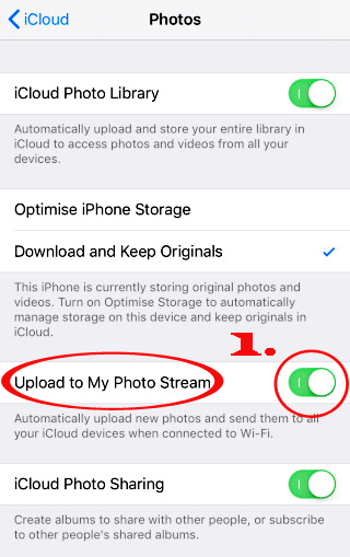 how to extract photos from iphone to mac via icloud