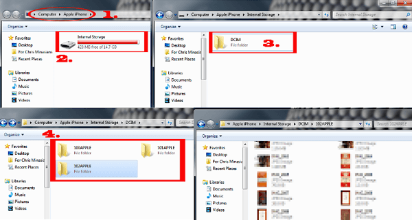 how to transfer photos from ipad to external hard drive via windows file explorer