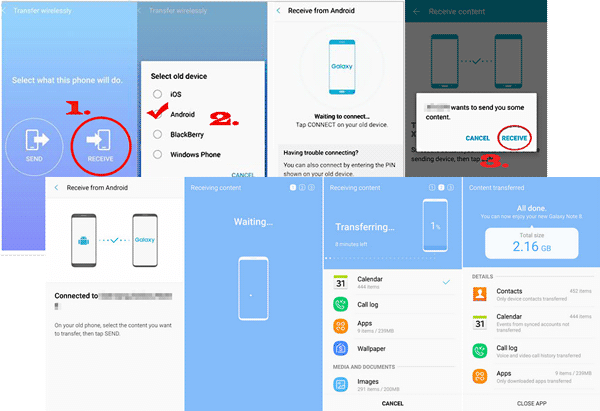 transfer data to new android phone with smart switch