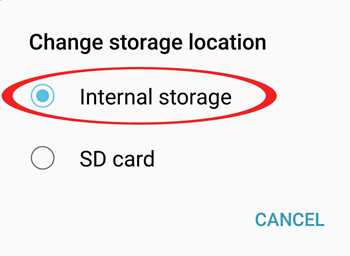 transfer data from android to android using sd card