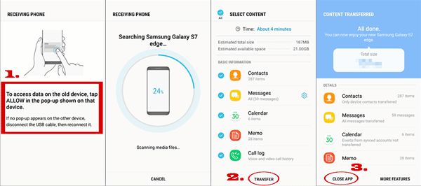 transfer from iphone to samsung using smart switch