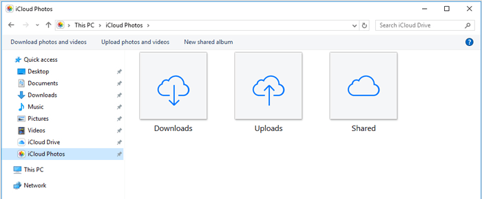 how to get photos off iphone to windows pc uisng icloud