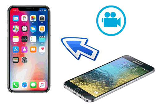 how to send video from android to iphone