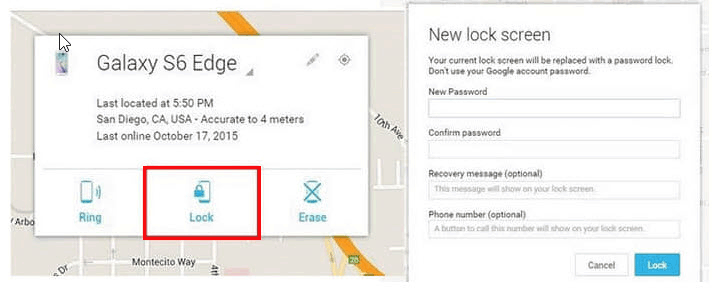 how to unlock locked android phone without losing data with find my device