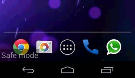 safe mode of lg phone