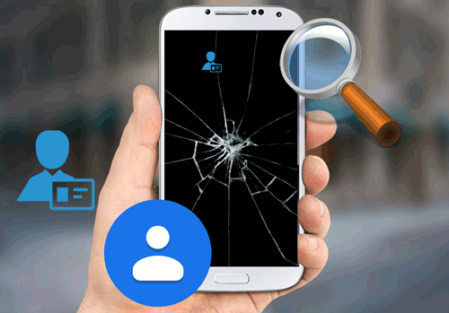 how to recover my contacts from my broken android phone