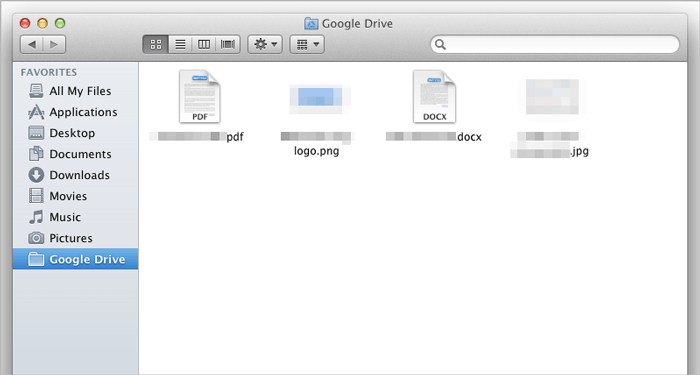 transfer files from mac to iphone with google drive