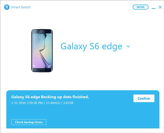 backup samsung with smart switch