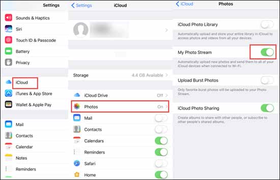 how to transfer photos from computer to iphone with icloud