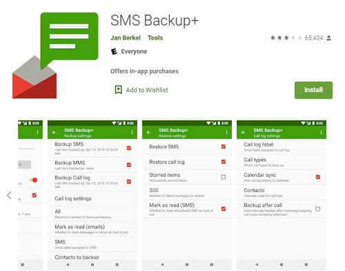 how to recover deleted text messages on android via sms backup