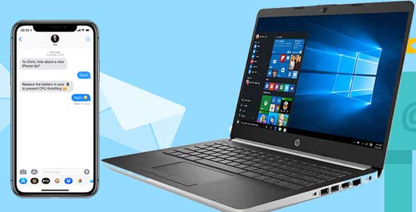 how to view iphone text messages on computer