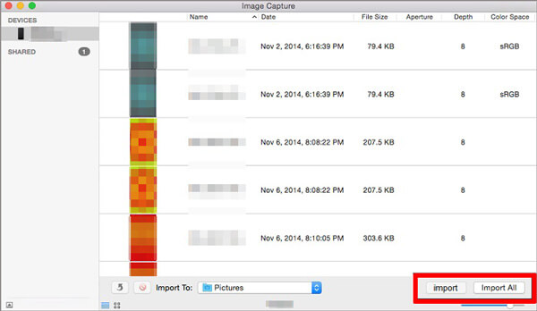 move photos from ipad to macbook pro via image capture