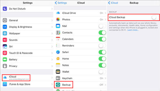 how to get back deleted emails icloud