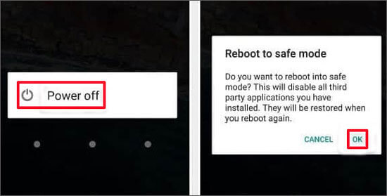 how to unlock android tablet without factory reset by safe mode