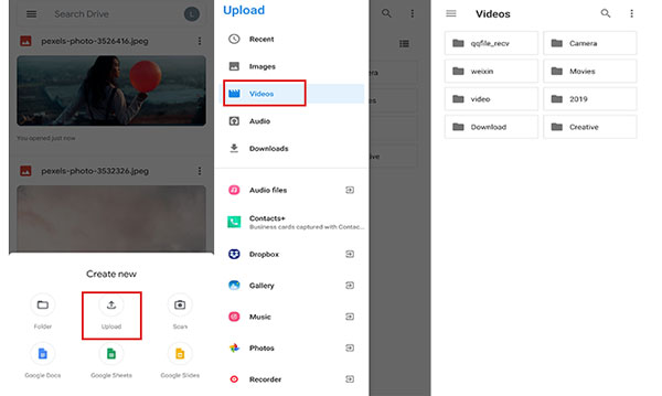 transfer video from ipad to pc with google drive