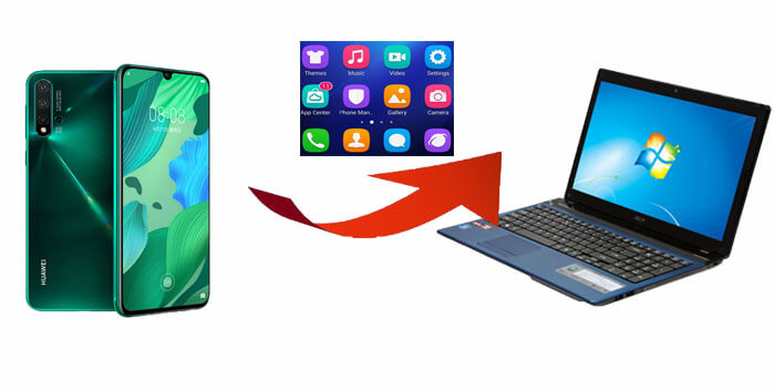transfer files huawei to pc
