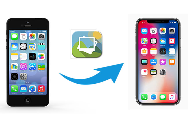 how to transfer photos from iphone to iphone without icloud
