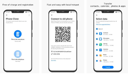 phone clone mobile data sharing app